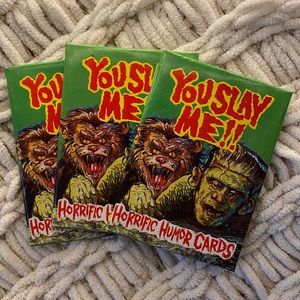 1992 You Slay Me Collector Cards